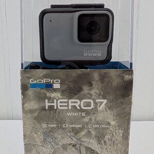 GoPro Hero 7 White Action Camera 10MP 1080p60 33ft Waterproof for iPhone New